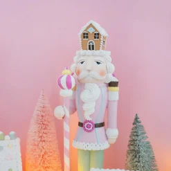 Nutcracker Christmas Decoration In Pastel Colors