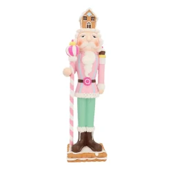 Nutcracker Christmas Decoration In Pastel Colors