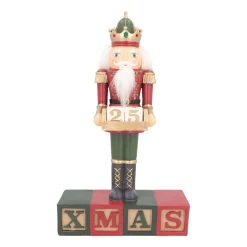 Nutcracker With Advent Countdown Calendar | With LED | 35cm