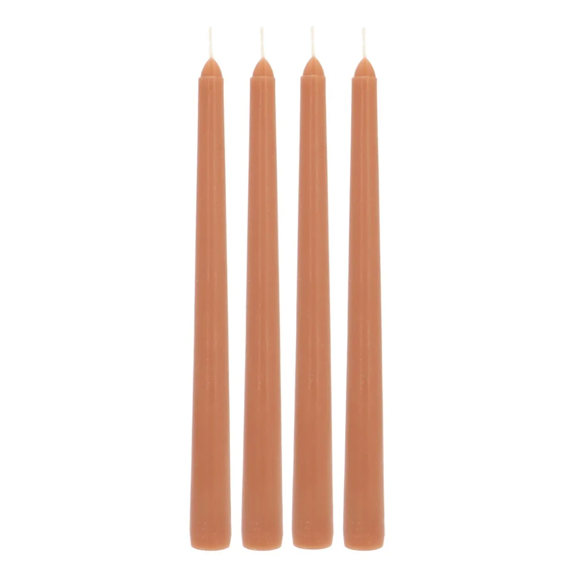 Ochre Dinner Candles (set Of 4)