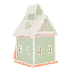 Pastel Gingerbread House With LED Lights