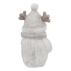 Penguin Figure | LED Lighting | Grey | 44cm