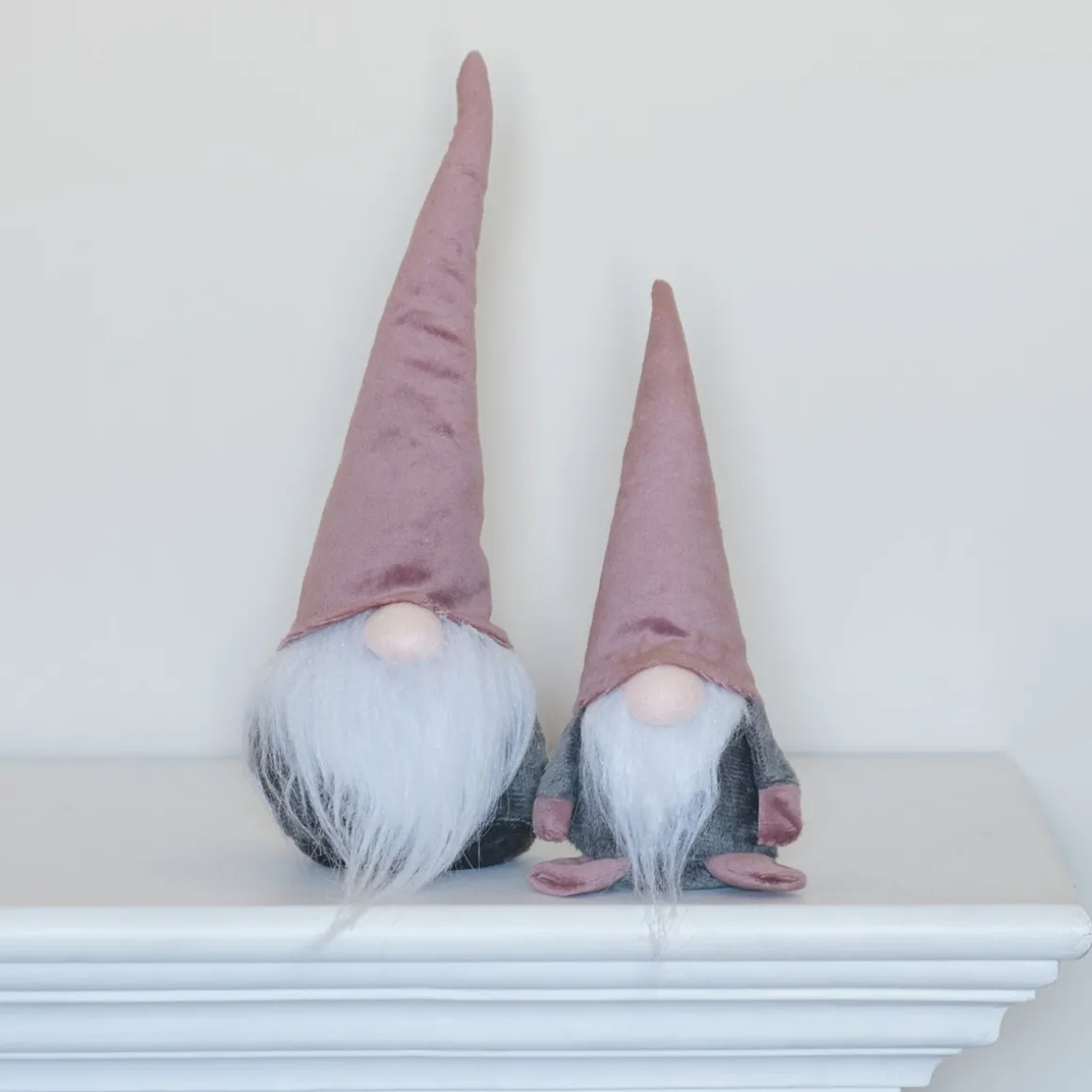Pink Gnome With A Long Pointy Hat