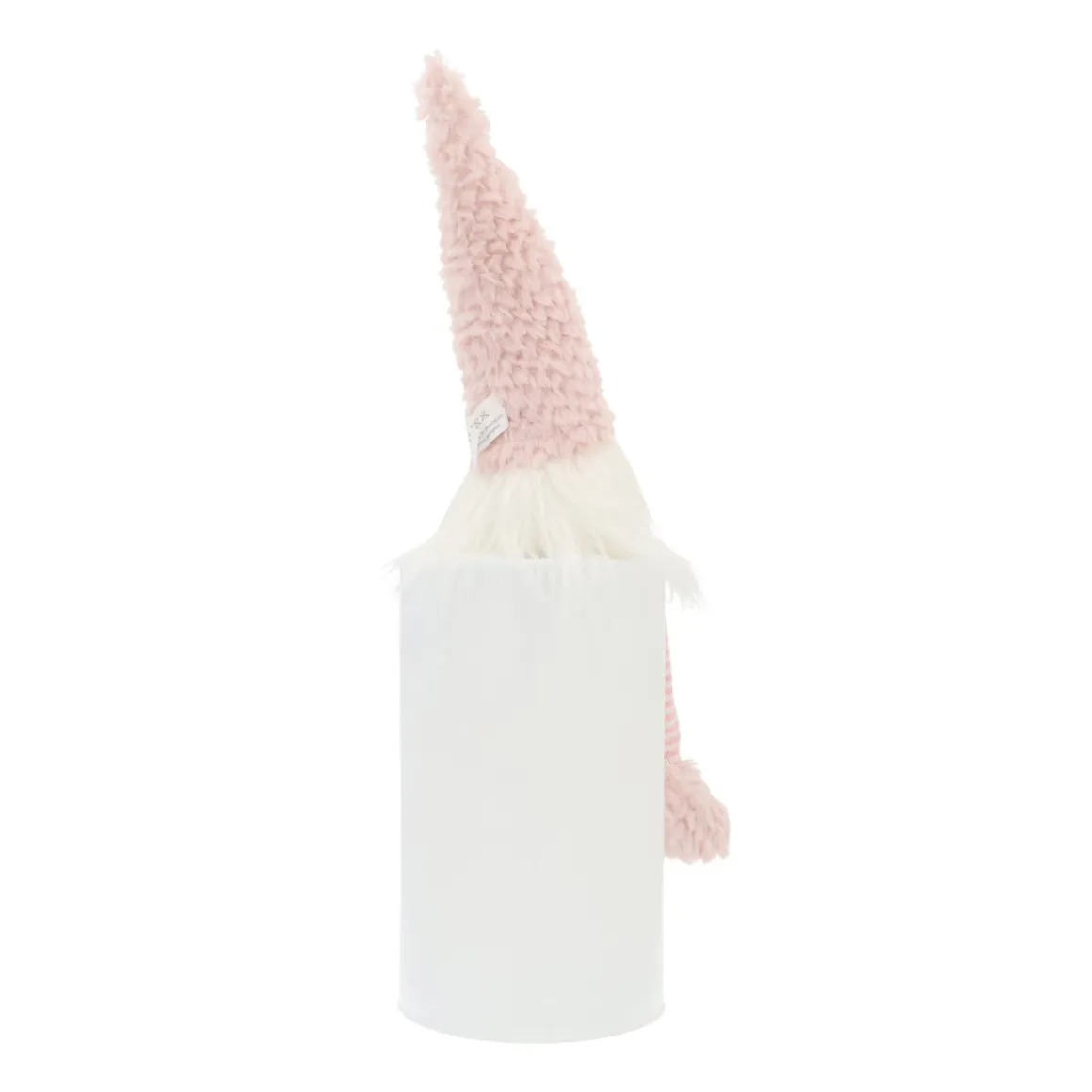 Pink Gnome With Dangling Legs