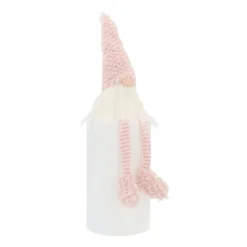 Pink Gnome With Dangling Legs