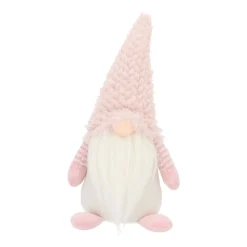 Pink Gnome With Funny LED Hat