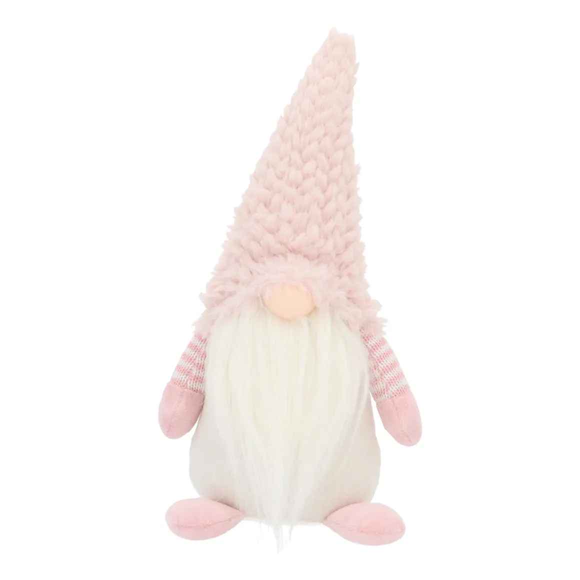 Pink Gnome With Funny LED Hat