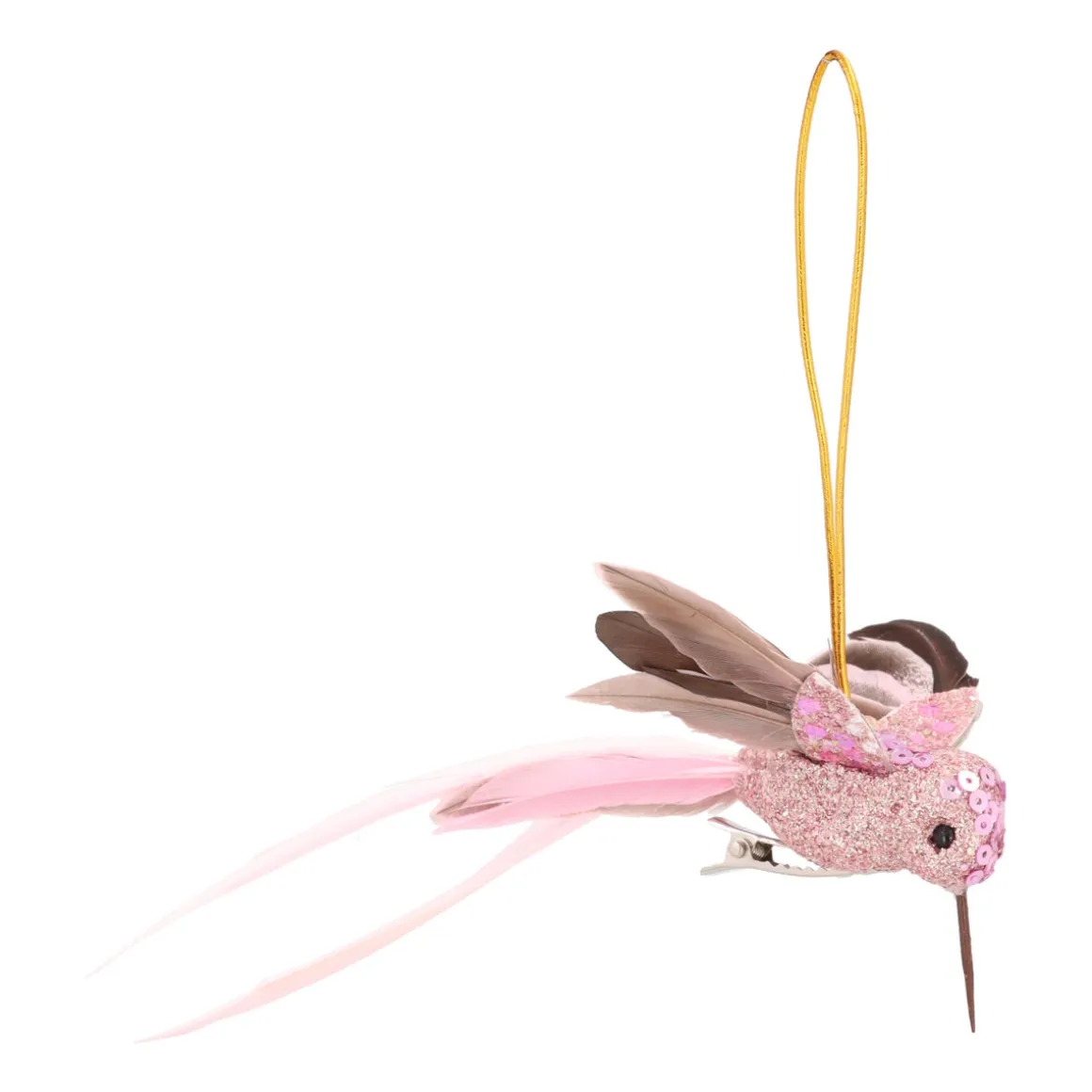 Pink Hummingbird With Playful Wings
