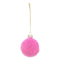 Pink Macaron Christmas Ornament