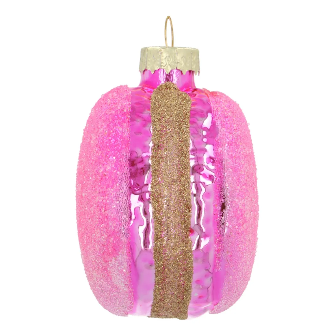 Pink Macaron Christmas Ornament