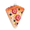 Pizza Slice Christmas Ornament | Glass | 11 Cm