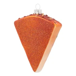 Pizza Slice Christmas Ornament | Glass | 11 Cm