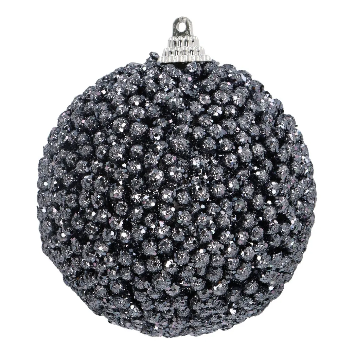 Plastic Christmas Bauble 8 Cm Night Blue