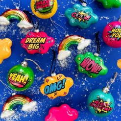 Pop-art Christmas Bauble 
