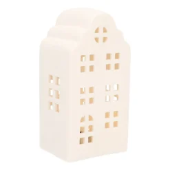 Porcelain Canal House As A Christmas Decoration