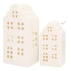 Porcelain Canal House As A Christmas Decoration
