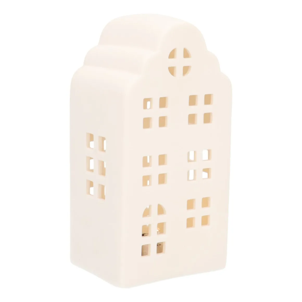 Porcelain Canal House As A Christmas Decoration