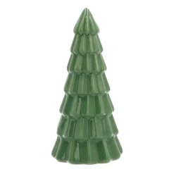 Porcelain Christmas Tree | Green | 21 Cm