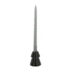 Porcelain Christmas Tree Candle Holder | Black | 10 Cm