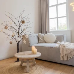 Pre-Lit Black Birch Tree | Warm White LED | Indoor & Outdoor Use | 150 Cm
