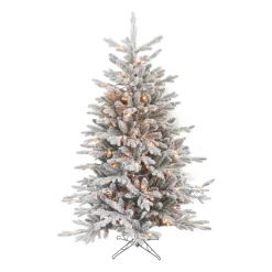Pre-lit Snowy Christmas Tree Djill Pine 185cm