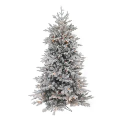 Pre-lit Snowy Christmas Tree Djill Pine 240cm