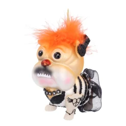 Punk Bulldog Ornament For A Cool Christmas Tree