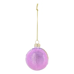 Purple Macaron Christmas Ornament