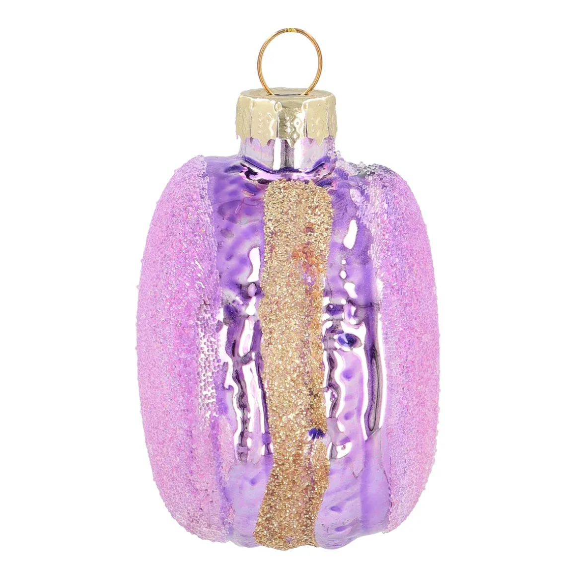 Purple Macaron Christmas Ornament