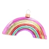 Rainbow Christmas Ornament | Glass | Multi | 12cm