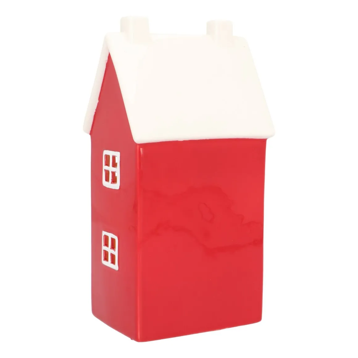 Red Christmas House 'Mansion' With LED