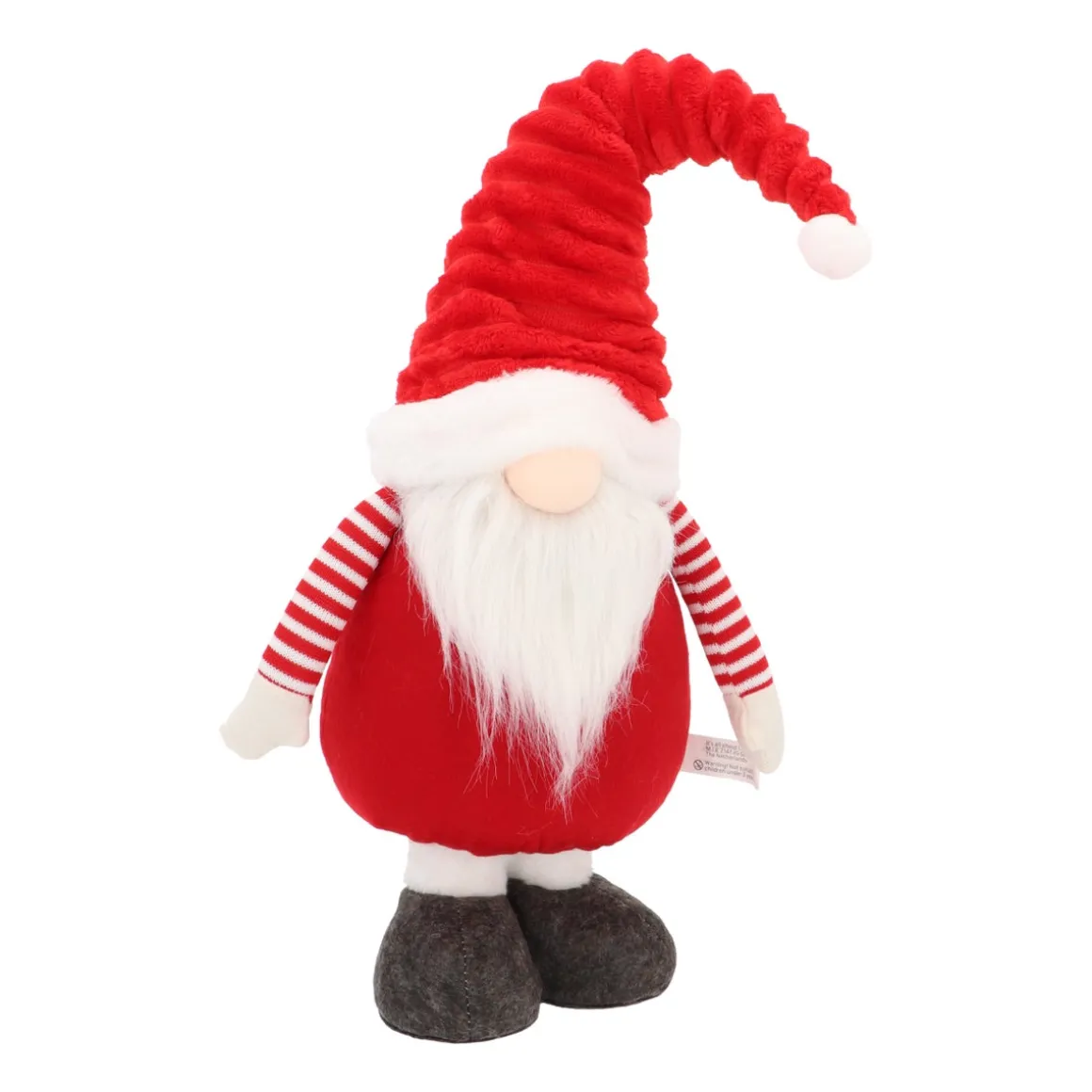 Red Gnome With LED Hat And Extendable Legs