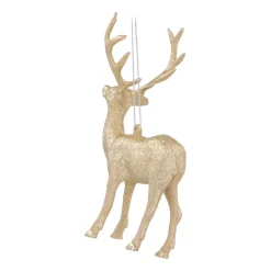 Reindeer Christmas Ornament | Champagne | 15 Cm