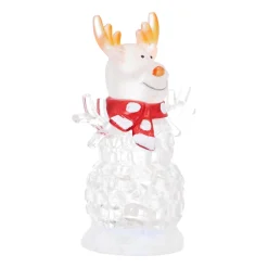 Reindeer With Multicolor LED Lights