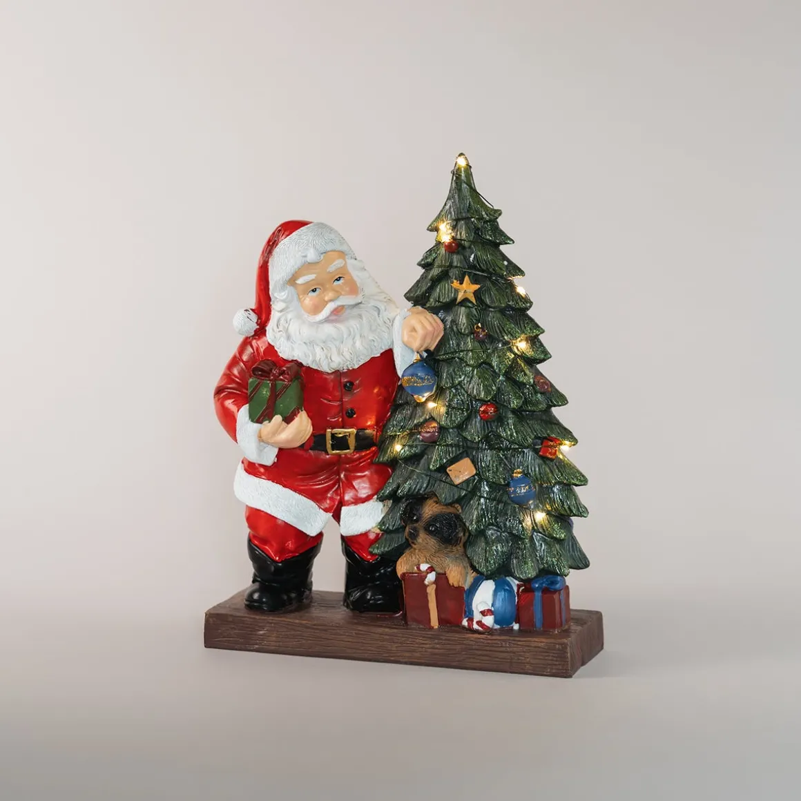 Santa Claus Christmas Figure With LED Lighting