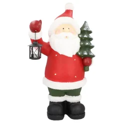 Santa Figurine With A Lantern