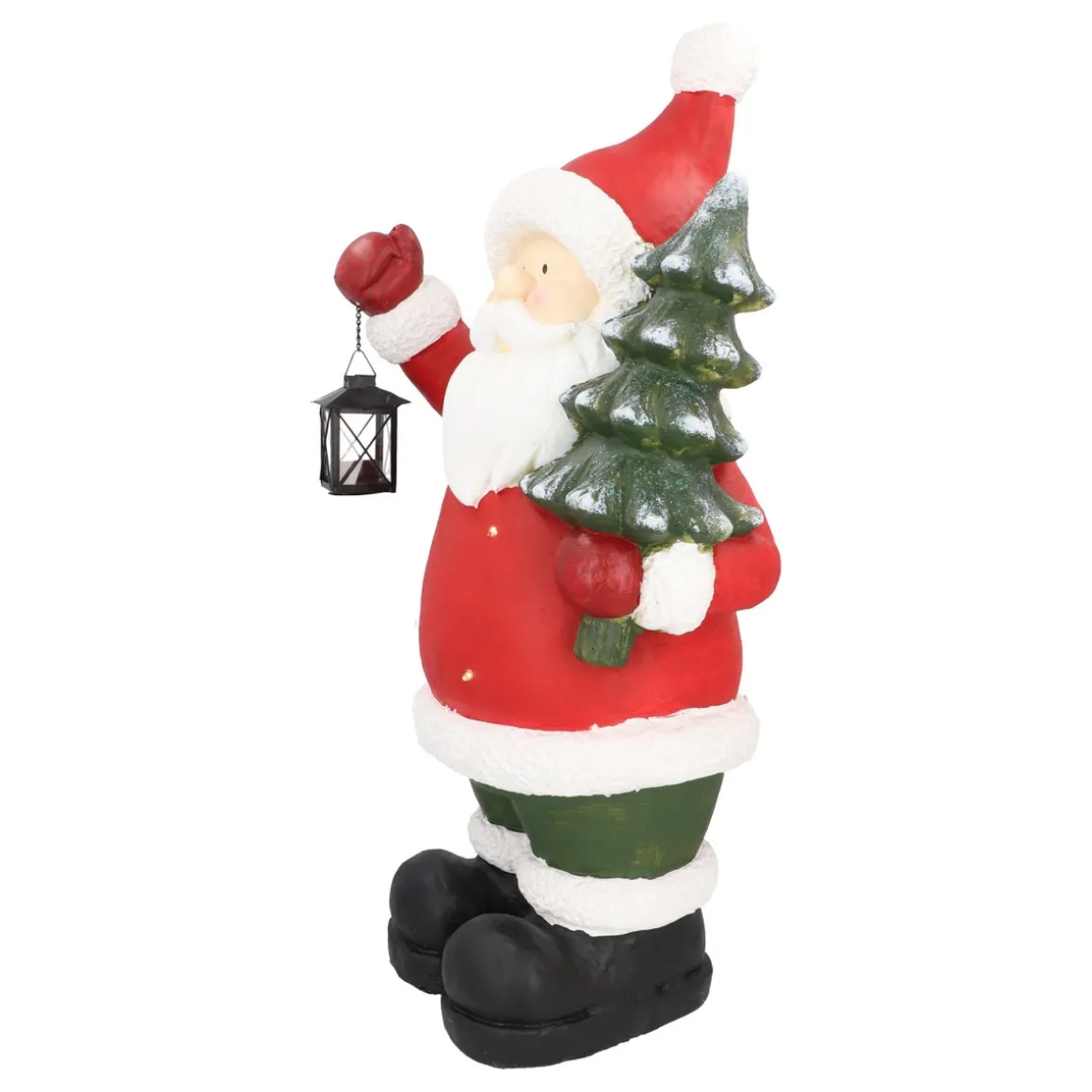 Santa Figurine With A Lantern