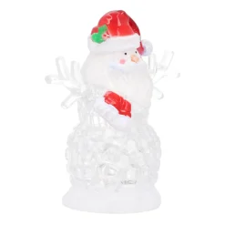 Santa With Multicolor LED Lights