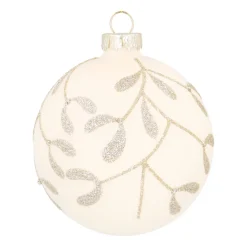 Serene Wool White Bauble For Scandinavian Style