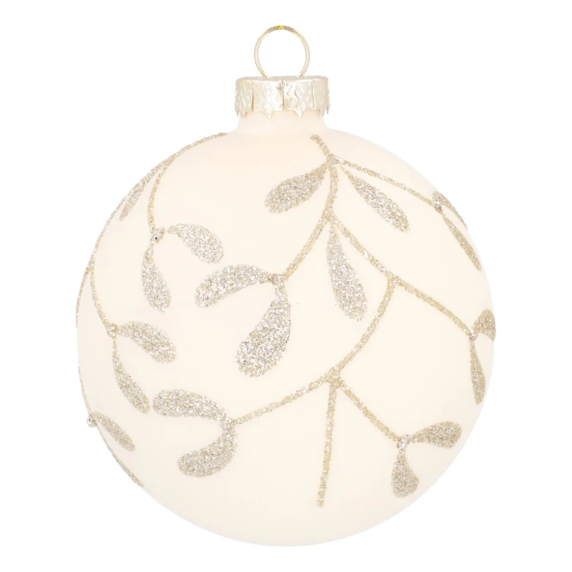 Serene Wool White Bauble For Scandinavian Style