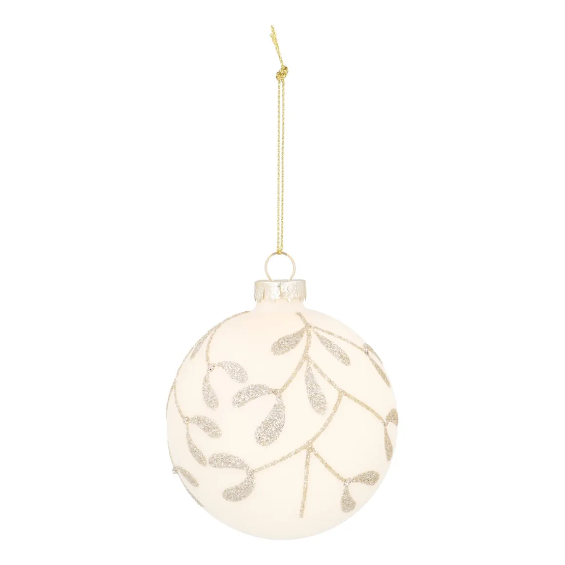 Serene Wool White Bauble For Scandinavian Style