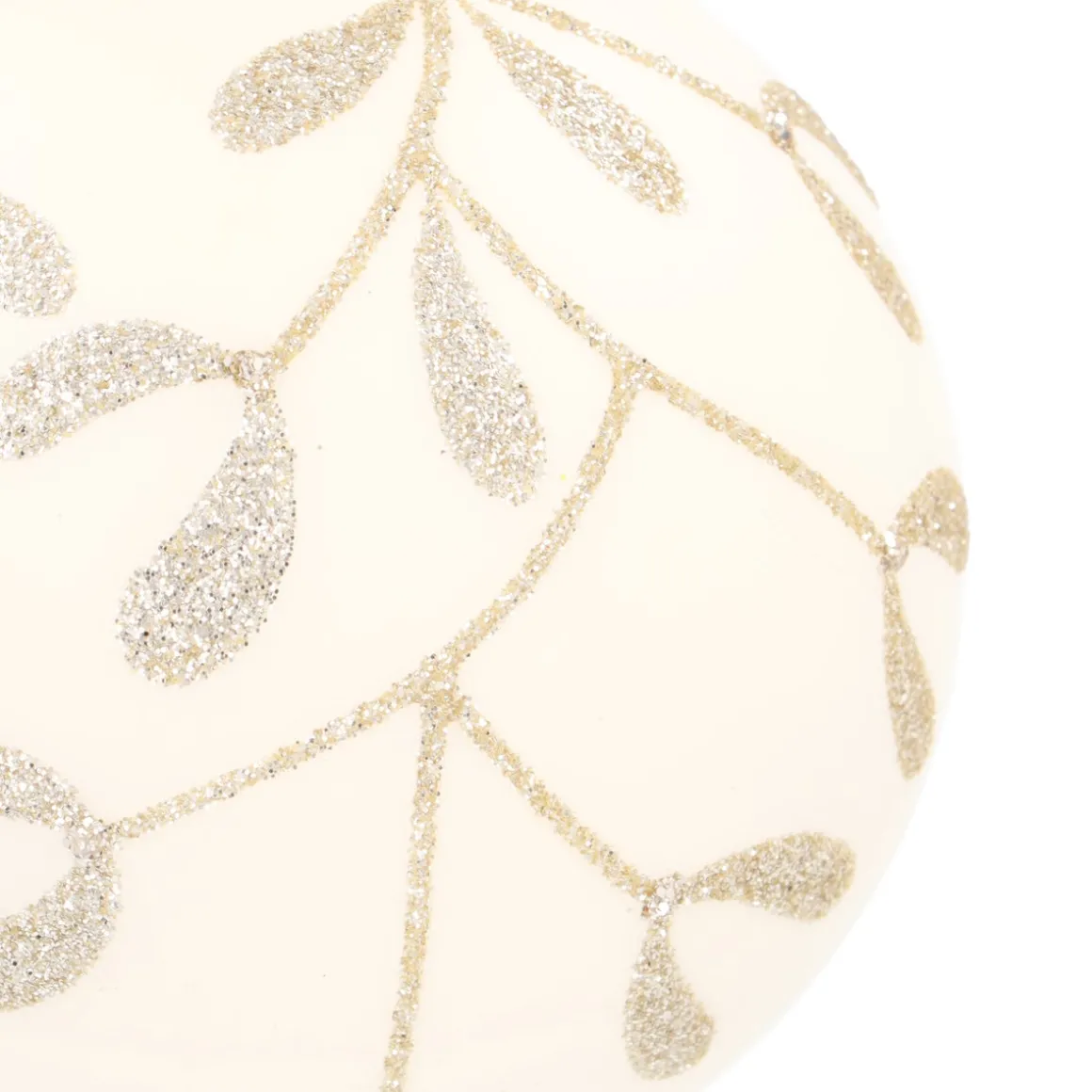 Serene Wool White Bauble For Scandinavian Style