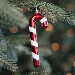 Set Of 2 Red-white Candy Canes