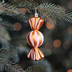 Set Of 4 Sour Candy Christmas Ornaments | Multi | 11cm / 4"