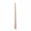 Set Of 4 Taupe Twist Candles | 25 Cm