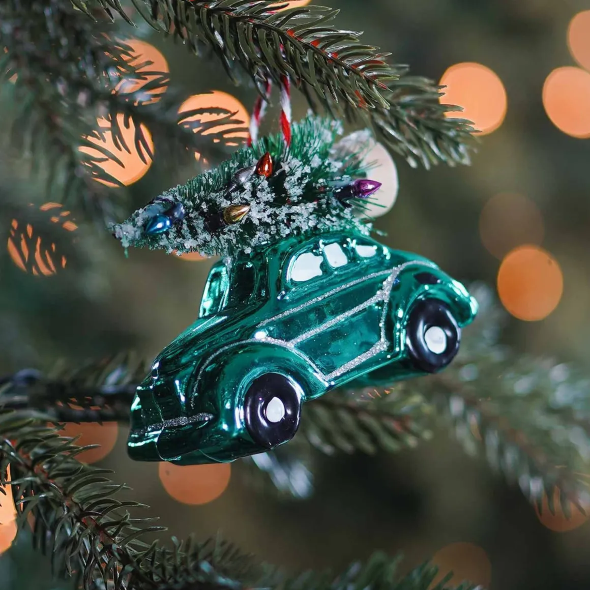 Shatterproof Car Ornament | Blue | 10 Cm