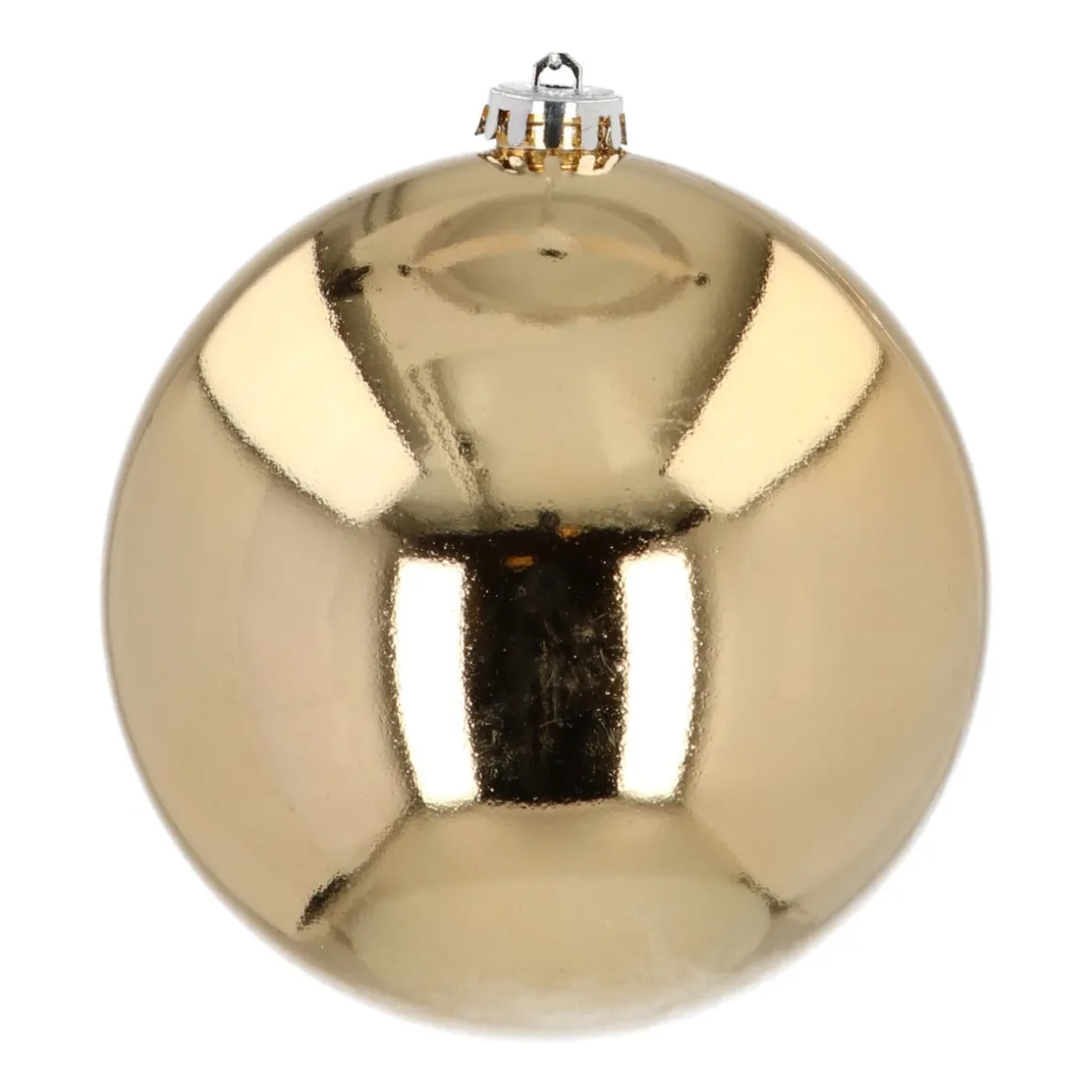 Shatterproof XL Christmas Bauble 15cm Shiny Gold