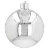 Shatterproof XXL Christmas Bauble Silver 20 Cm