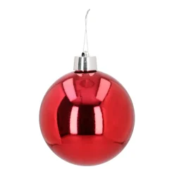 Shatterproof XXL Christmas Bauble Red 20 Cm