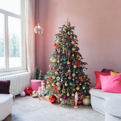 Shatterproof XXL Christmas Bauble Red 20 Cm